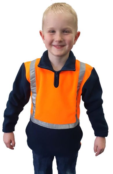 Picture of CHILDRENS HI-VIS POLARFLEECE